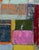 Christiane Corcelle "Friday Night Swing" Mixed Media on Cradled Board, Small Colorful Abstract Painting in Blue, Orange and Pink, 2025 For Sale In Boston - Image 6 of 8