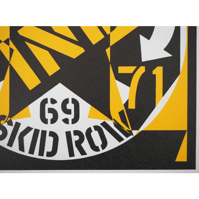 Robert Indiana, Self-Portrait, Original Lithograph For Sale - Image 4 of 5