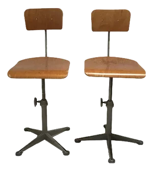 Set of Industrial Swivel Chairs by Friso Kramer for Ahrend De Cirkel, 1960s