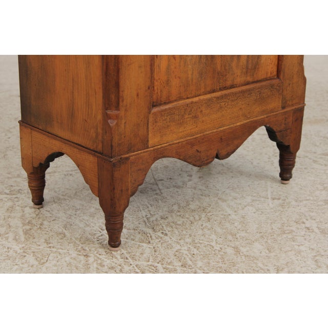 Period American Cherry Tall Cased Grandfather Clock For Sale - Image 10 of 18