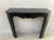 Louis XV Style Pompadour Fireplace with Speckled Black Marble For Sale - Image 5 of 15