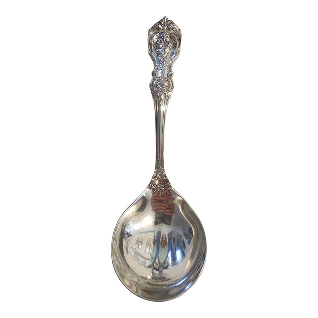Early 20th Century Sterling Silver Reed & Barton "Francis 1" Gravy Ladle 6 7/8in For Sale