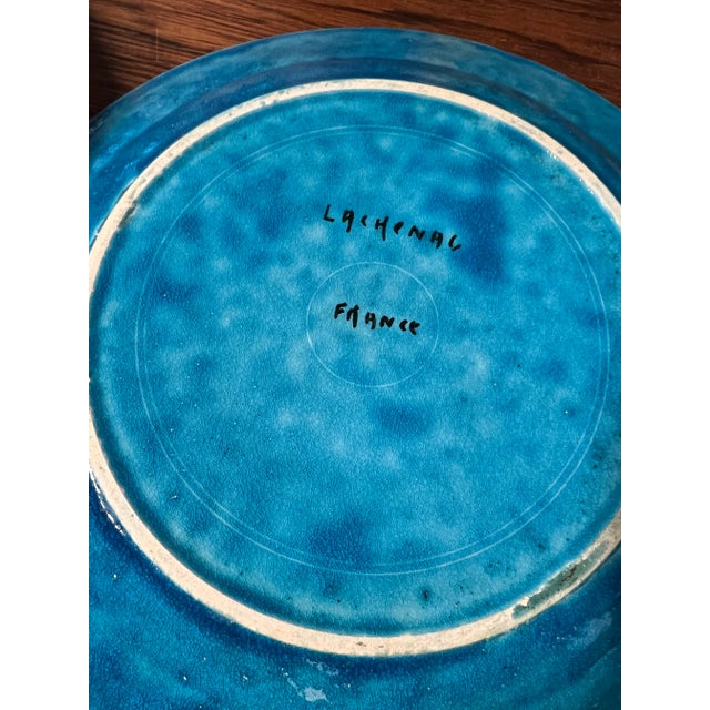 1910s 1910s Edmond Lachenal Turquoise Dinnerware Set- 32 Pieces Amazing! Off to Rago Spring Auctions For Sale - Image 5 of 12