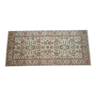 Kaleen Wool Hallway Runner - 4′6″ × 10′3″ For Sale