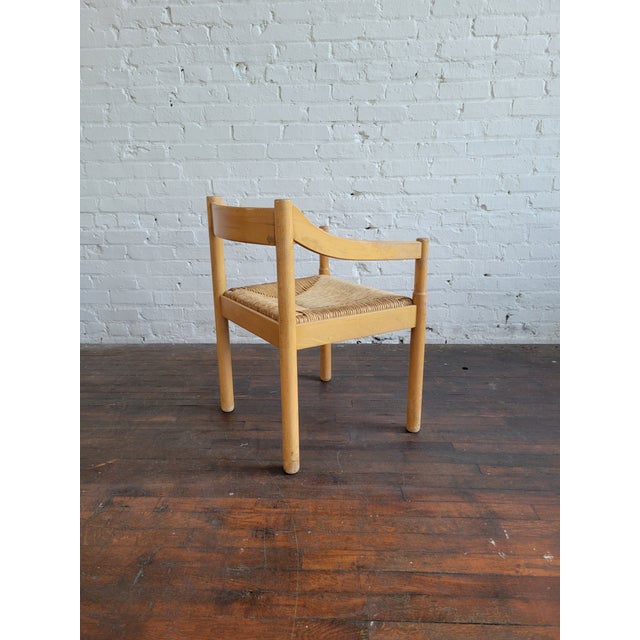1970s 1970s Carimate Chairs Attributed to Vico Magistretti, Set of 4 For Sale - Image 5 of 11