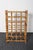 Mid-Century Modern Vintage Bamboo and Rattan 24 Bottle Tabletop of Floor Wine Rack / Stand For Sale - Image 3 of 18