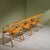 Mid-Century Modern Otto Demountable Chairs by Werther Toffoloni znc Piero Palange for Ibis, Italy, Set of 4 For Sale - Image 3 of 9
