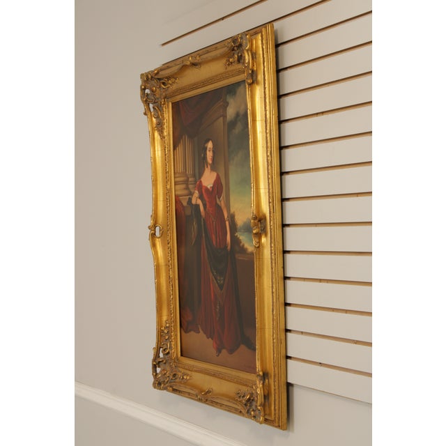 Age: Approx: 30 Years Old Details: Bright & Vibrant Colors Nice Gold Finish Frame Signed R. Stanford View Of The Bay Of...