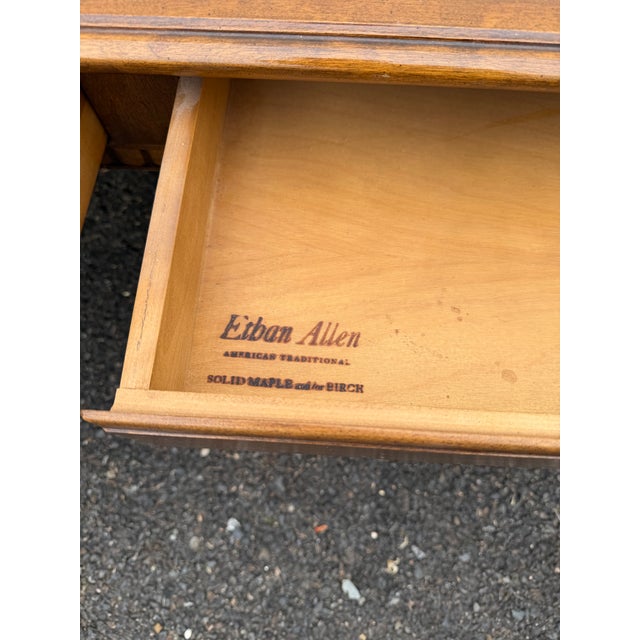 1990s Ethan Allen Classic Manor Coffee Table For Sale - Image 12 of 12