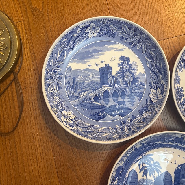 Spode Blue Room 9 3/4” Pasta Bowls-set of 3. These bowls are no longer being made in these patterns. They were retired in...