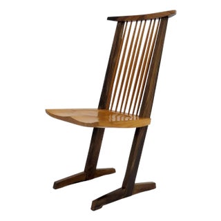 Wooden Chair in Style of George Nakashima, 1970 For Sale