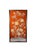2010s Framed Hand-Painted Panel With Long-Tailed Birds & Peonies on Orange Silk For Sale - Image 5 of 9