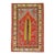 Vintage Zabihi Collection Turkish Anatolian Scatter Rug - 3'3" x 4'6" For Sale