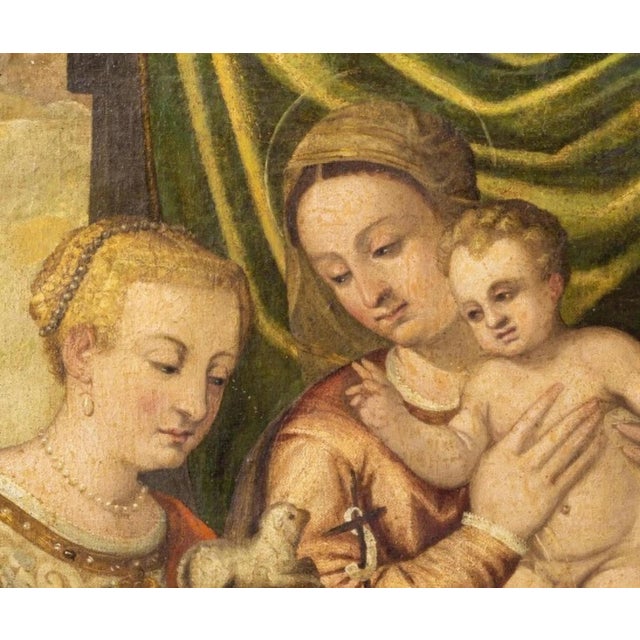 Flemish School Artist, Artist, Figurative Scene, 17th Century, Oil on Canvas, Framed For Sale - Image 3 of 7