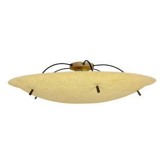 Modern Fiberglass Ceiling Light by Gio Ponti, Italy 1950s For Sale