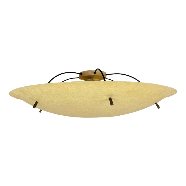 Modern Fiberglass Ceiling Light by Gio Ponti, Italy 1950s For Sale
