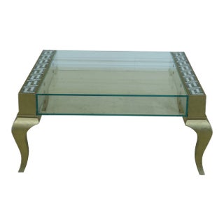 Selva Hollywood Regency Modern Design Coffee Table For Sale