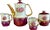 Vintage Vandel Japan Tea/Coffee Set with Iridescent Purple & Gold Details – 6 Pc Set This elegant vintage tea/coffee set...