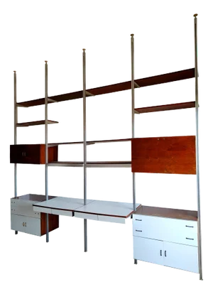 Library Sky Land Model CSS Wall Unit by George Nelson for Herman Miller, 1960s