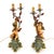 Cherub Table Lamps with Carved and Painted Angel Figures, 1920s, Set of 2 For Sale - Image 4 of 6