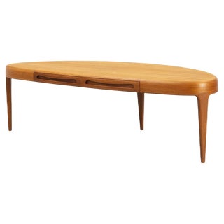 Capri Teak Coffee Table by Johannes Andersen for Tresum, Denmark, 1960s For Sale
