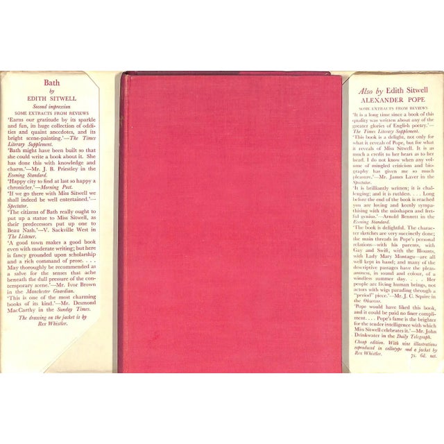 SITWELL, Edith [288] pp. Faber & Faber Limited 1932 Second Impression 9" x 6" The drawing on the jacket is by Rex Whistler