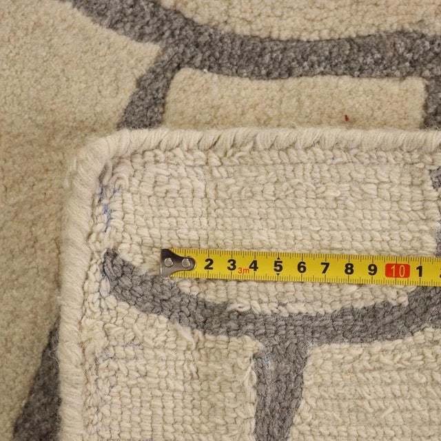 Textile Cretto Rug in Wool from Sartori, Italy For Sale - Image 7 of 8