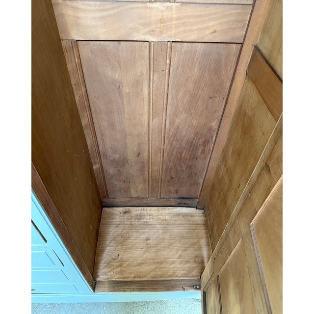 Large Art Nouveau Wardrobe in Sapelli and Beech, 1890s For Sale - Image 17 of 18