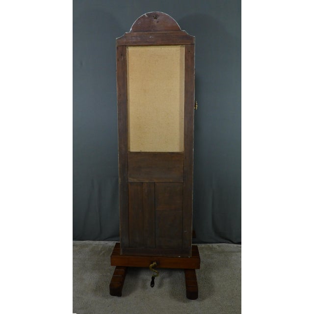 Louis XV First Part of the 20th Century Painted Wooden Trumeau Mirror For Sale - Image 15 of 16