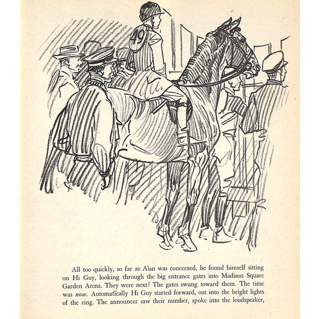 Original 1944 Pencil Drawing From Hi, Guy! The Cinderella Horse by Paul Brown 22 For Sale In New York - Image 6 of 6