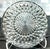Vintage Clear Pressed Glass Starburst & Diamond Point Coasters – Set of 4 Beautiful set of four vintage clear pressed...