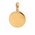 Late 20th Century Late 20th Century 14k Yellow Gold Aquarius Zodiac Sign Diamond Studded Pendant For Sale - Image 5 of 7
