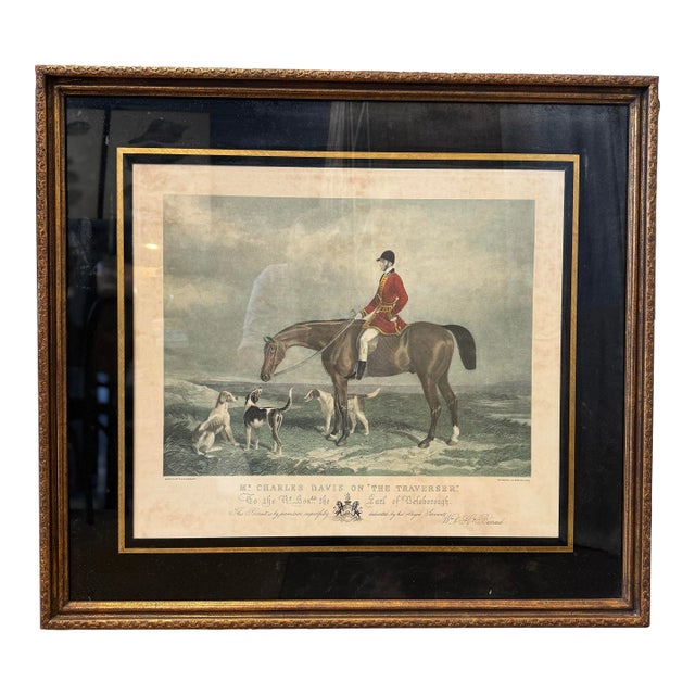 Charles Davis on “The Traverse” Antique Print For Sale
