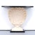 Hollywood Regency Grosfeld House Shell Console Table, Plaster & Wood, Hollywood Regency For Sale - Image 3 of 8