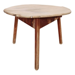 Rustic Welsh Side Table For Sale
