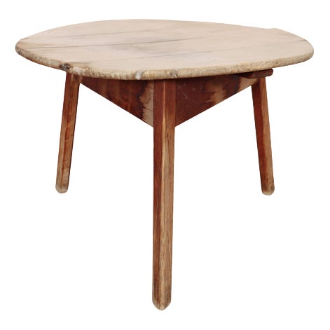 Rustic Welsh Side Table For Sale