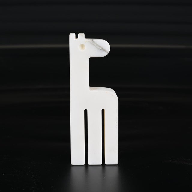 Italian Carrara Marble Animals Sculpture from Fratelli Mannelli, Italy, 1970s, Set of 3 For Sale - Image 13 of 18