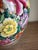 Late 20th Century Vintage Chinese Famille Rose Style Hand-Painted Porcelain Vase With Gilt, 13" For Sale - Image 5 of 12