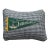 Indiana Indianapolis Vintage Pennant on New Woven Gingham Throw Pillow For Sale