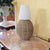 Vintage Ikea Woven Rattan Coastal Boho Table Lamp With White Frosted Glass Shade For Sale - Image 14 of 18