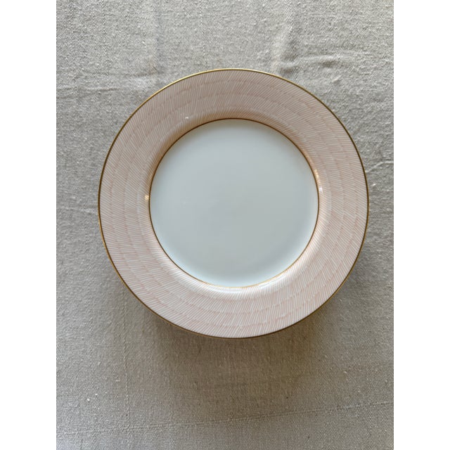 Ceramic 1990s Fitz and Floyd Adobe Peach 7” Plates - Set of 8 For Sale - Image 7 of 8