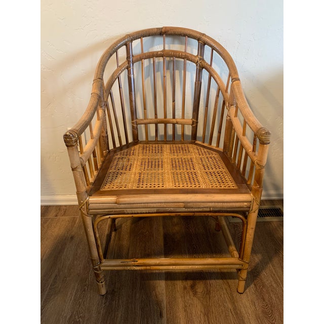 1980s Milling Road by Baker Furniture Bamboo Chairs For Sale In Aspen - Image 6 of 7