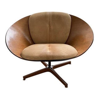 Vintage George Mulhauser Tuftless Lounge by Plycraft For Sale