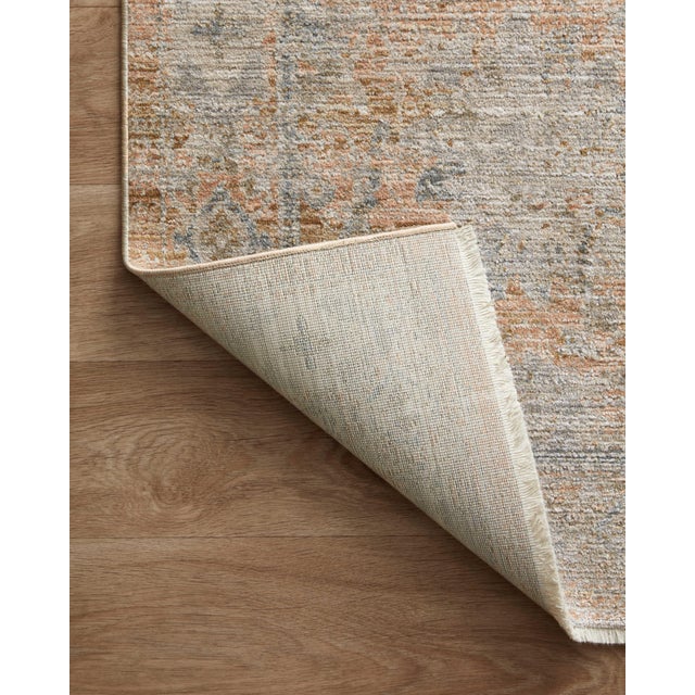 Jean Stoffer x Loloi Katherine Terracotta / Smoke 2'-7" x 12'-0" Runner Rug For Sale In Dallas - Image 6 of 10