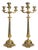 Empire Three-Layer Candelabra in Gilded Bronze, 1800s, Set of 2 For Sale