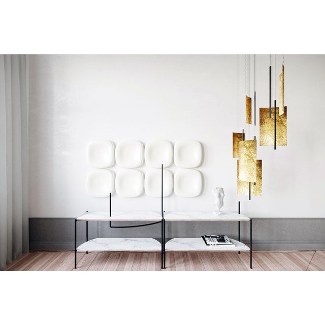 Modern Ceiling Pendant Led Panel Lamp - Brush Strokes - Medium For Sale - Image 10 of 12