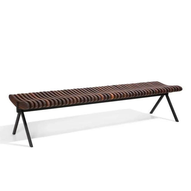 Perlude walnut natural medium by caroline voet dimensions: 50 x 150 x h 43 cm materials: walnut natural may be available...