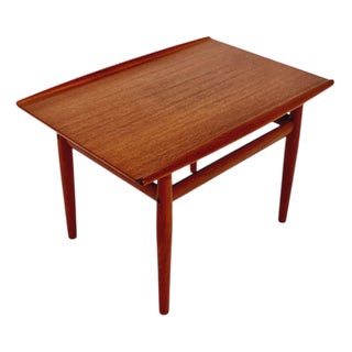 Danish Teak Coffee Table by Grete Jalk for Glostrup Møbelfabrik, 1960s For Sale