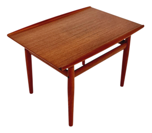 Danish Teak Coffee Table by Grete Jalk for Glostrup Møbelfabrik, 1960s