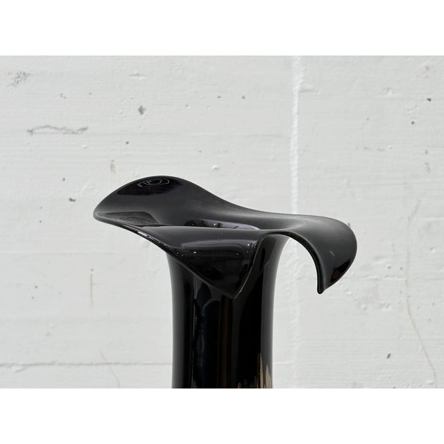 Glass Iridescent Eisch Studio Glass Vase, 1970s For Sale - Image 7 of 16